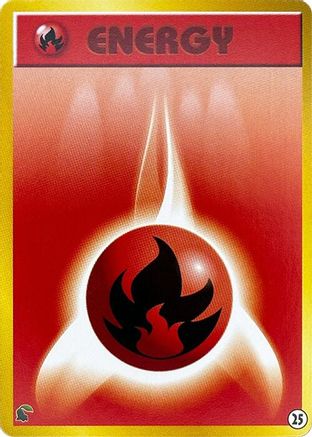 [JP] Basic Fire Energy - 25 (25) - Intro Pack Neo Chikorita