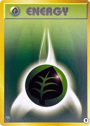 [JP] Basic Grass Energy - 9 (9) - Intro Pack Neo Chikorita