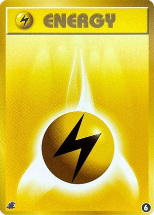 [JP] Basic Lightning Energy - 6 (6) - Intro Pack Neo Totodile