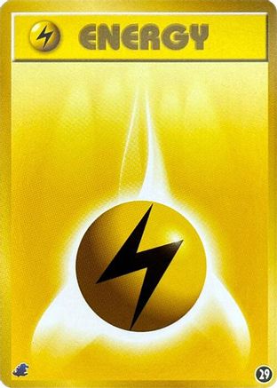 [JP] Basic Lightning Energy - 29 (29) - Intro Pack Neo Totodile