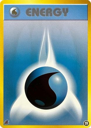 [JP] Basic Water Energy - 19 (19) - Intro Pack Neo Totodile