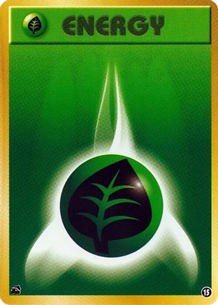 [JP] Basic Grass Energy - 15 (15) - Intro Pack Bulbasaur