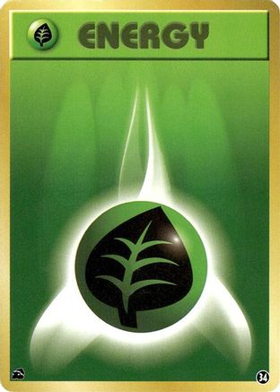 [JP] Basic Grass Energy - 34 (34) - Intro Pack Bulbasaur