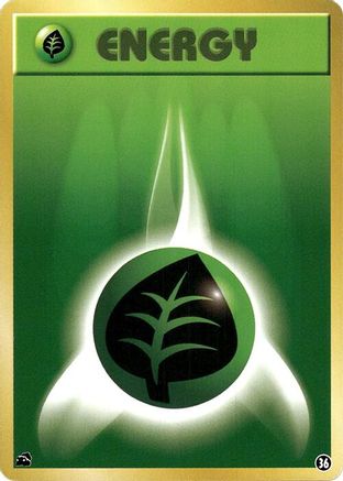 [JP] Basic Grass Energy - 36 (36) - Intro Pack Bulbasaur