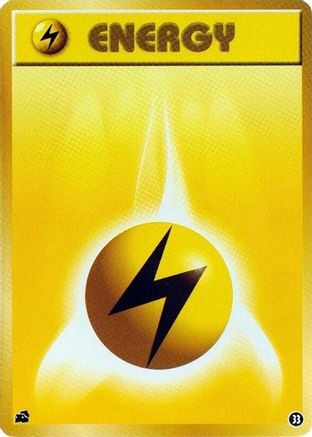 [JP] Basic Lightning Energy - 33 (33) - Intro Pack Bulbasaur