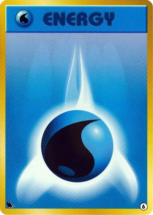[JP] Basic Water Energy - 6 (6) - Intro Pack Squirtle