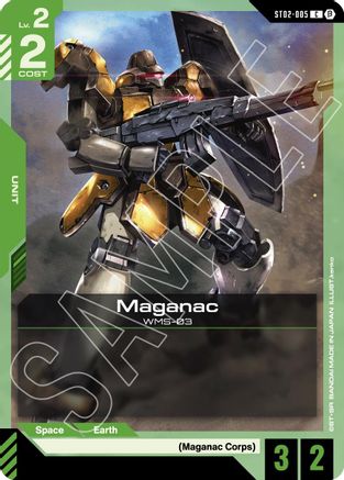 Maganac (ST02-005) - Edition Beta