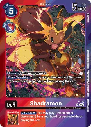Shadramon (Special Event Pack 2025) (EX3-058) - Draconic Roar Foil
