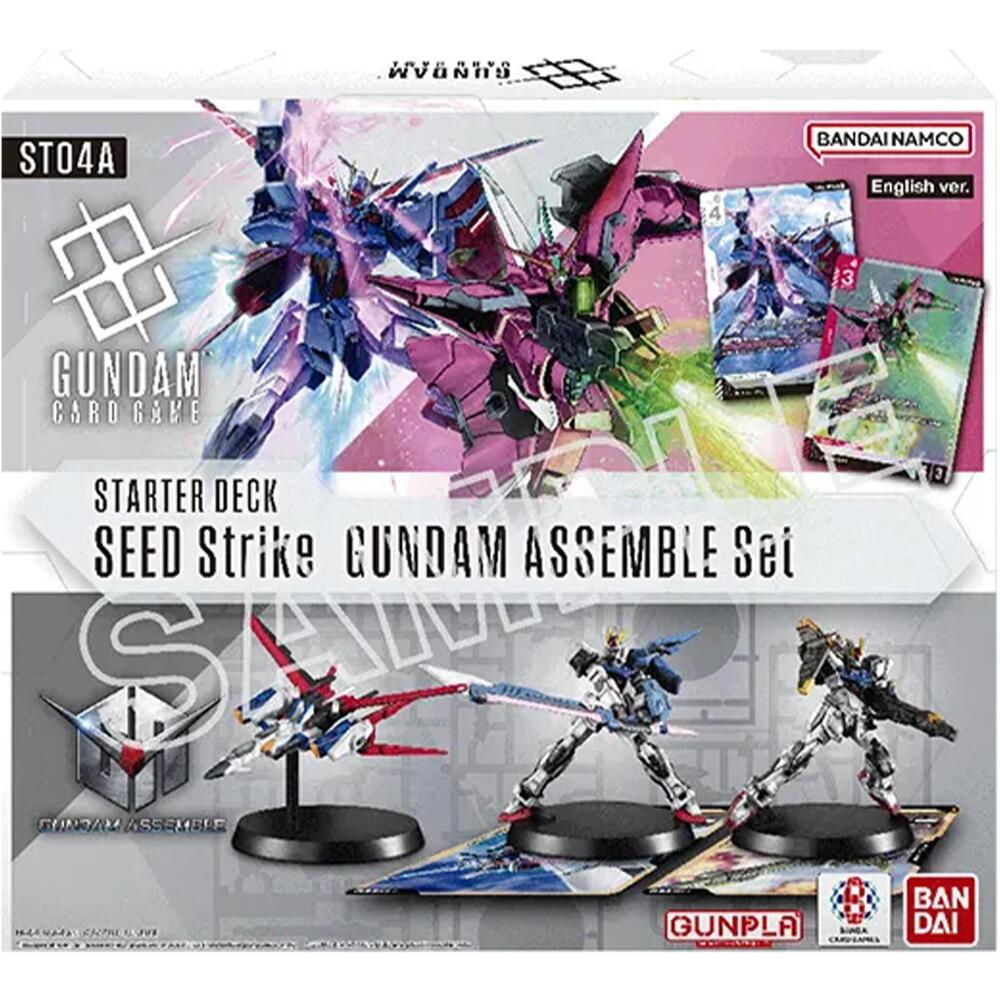 Gundam Card Game - Seed Strike - Starter Deck Gundam Assemble (ST04A)