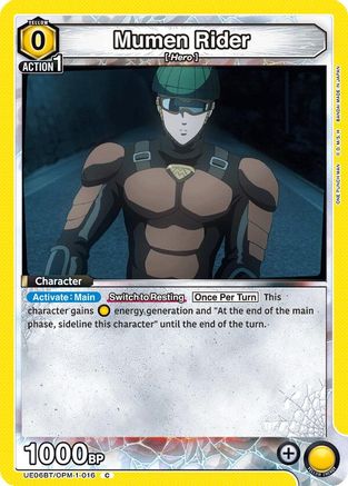Mumen Rider (016) (UE06BT/OPM-1-016) - UE06BT One Punch Man