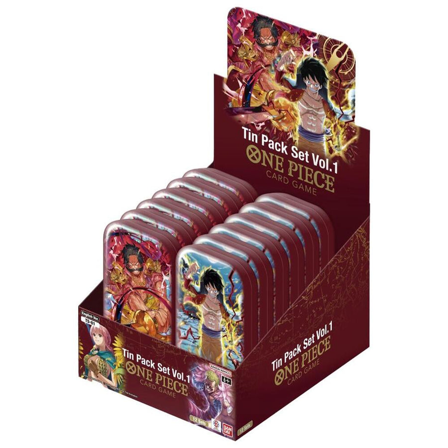 One Piece Card Game Tin Pack Vol.1 [TS-01] 1 Full Display