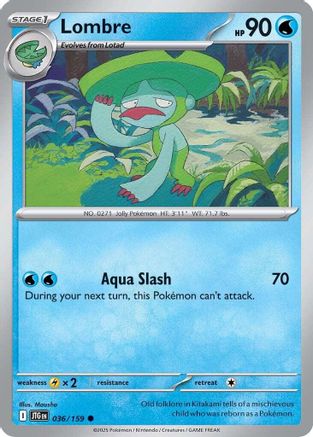 Lombre 36 - SV09 Journey Together Reverse Holofoil