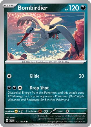 Bombirdier 101 - SV09 Journey Together Reverse Holofoil