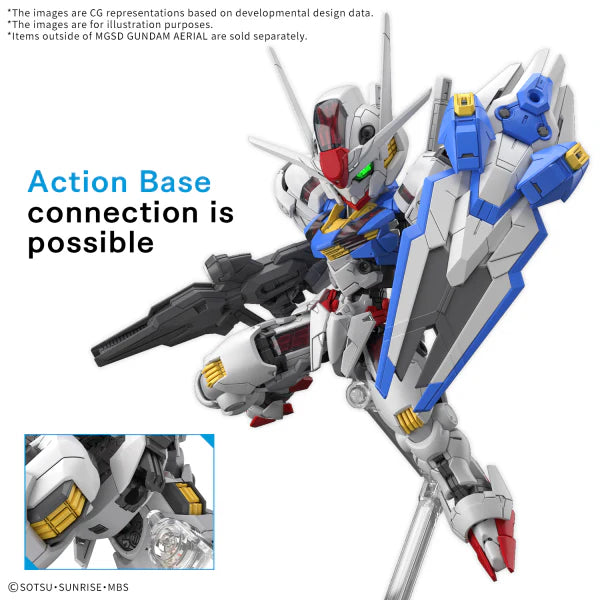 [Pre-Order]BANDAI HOBBY MGSD GUNDAM AERIAL (October 30th 2025)