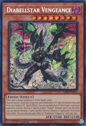 Diabellstar Vengeance (ALIN-EN011) - Alliance Insight 1st Edition