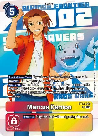 Marcus Damon (Digimon Animation Series 25th Anniversary Set) (BT13-095) - Versus Royal Knights