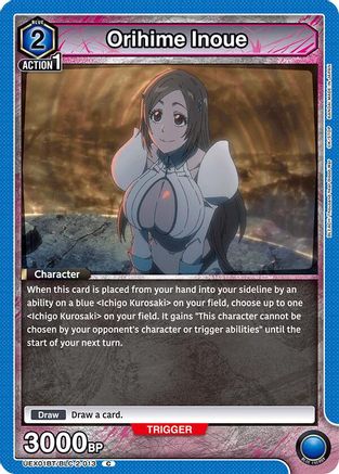 Orihime Inoue (013) (UEX01BT/BLC-2-013) - UEX01BT BLEACH ThousandYear Blood War Vol2