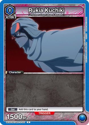 Rukia Kuchiki (031) (UEX01BT/BLC-2-031) - UEX01BT BLEACH ThousandYear Blood War Vol2