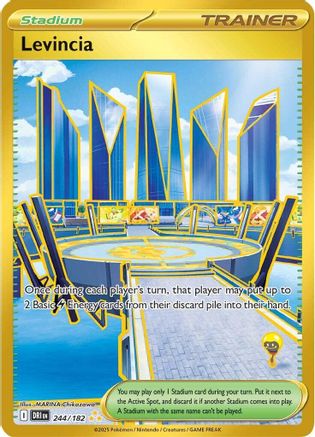 Levincia 244 - SV10 Destined Rivals Holofoil