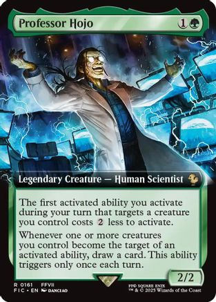 Professor Hojo (Extended Art) (FIC-161) [Commander: FINAL FANTASY]