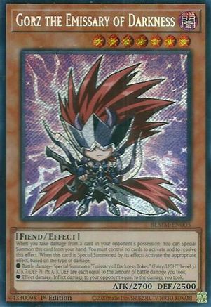 Gorz the Emissary of Darkness (BLMM-EN005) - Battles of Legend: Monster Mayhem 1st Edition