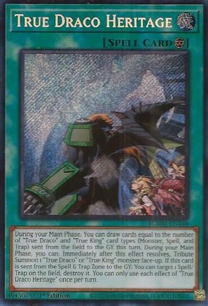 True Draco Heritage (BLMM-EN168) - Battles of Legend: Monster Mayhem 1st Edition