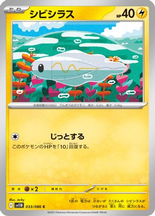 [JP] Tynamo - 033/086 (033/086) - SV11B Black Bolt