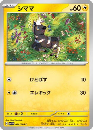 [JP] Blitzle - 028/086 (028/086) - SV11W White Flare