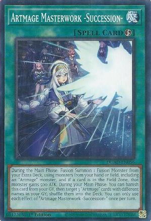 Artmage Masterwork -Succession- (DUAD-EN056) - Duelist's Advance 1st Edition