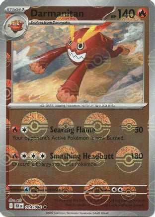 Darmanitan (Poke Ball Pattern) 14 - SV Black Bolt Holofoil