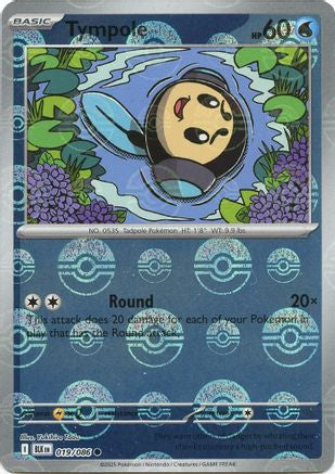Tympole (Poke Ball Pattern) 19 - SV Black Bolt Holofoil