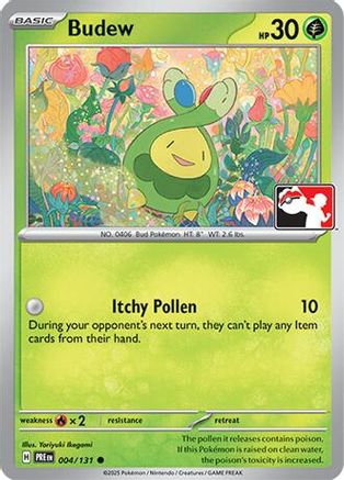 Budew 4 - Prize Pack Series Cards Holofoil
