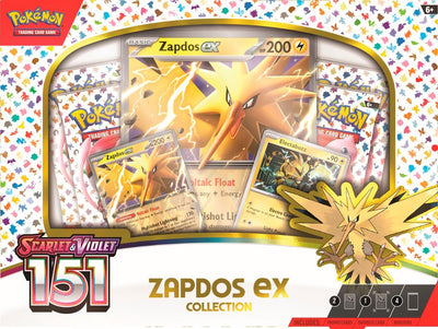 Pokemon 151 Zapdos EX Collection box