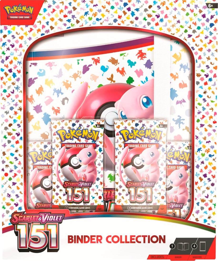 Pokemon 151 Binder Collection Box