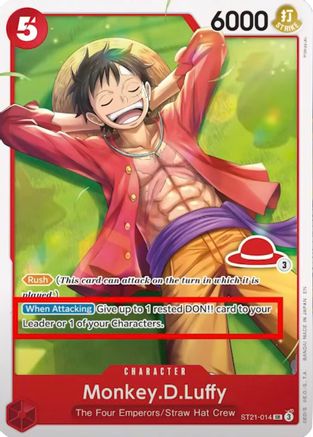 Monkey.D.Luffy - ST21-014 (Luffy Deck) (ST21-014) - Learn Together Deck Set
