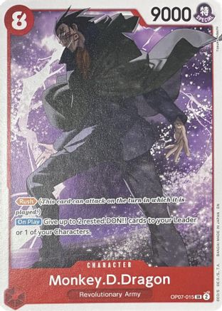 Monkey.D.Dragon - OP07-015 (OP07-015) - Learn Together Deck Set