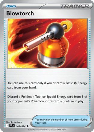 Blowtorch - 086/094 86 - ME02 Phantasmal Flames