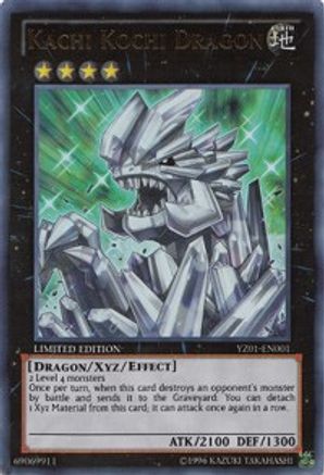 Kachi Kochi Dragon (YZ01-EN001) - Yu-Gi-Oh! ZEXAL Manga Promotional Cards Limited