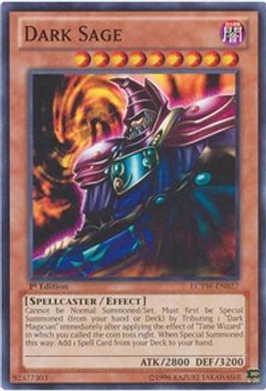 Dark Sage (LCYW-EN027) - Legendary Collection 3: Yugi's World 1st Edition
