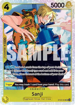 Sanji (ST29-004) - Starter Deck 29: Egghead Foil