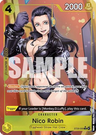 Nico Robin (Full Art) (ST29-009) - Starter Deck 29: Egghead Foil