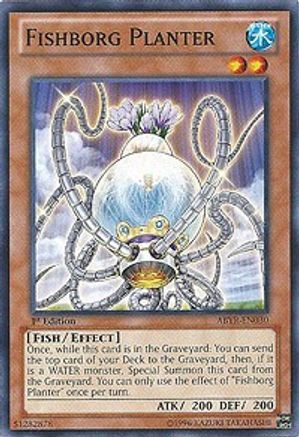 Fishborg Planter (ABYR-EN030) - Abyss Rising 1st Edition