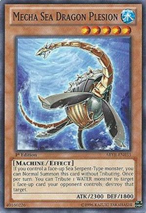 Mecha Sea Dragon Plesion (ABYR-EN033) - Abyss Rising 1st Edition