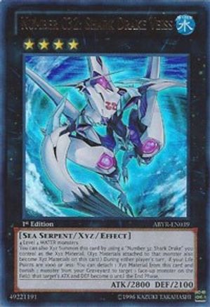 Number C32: Shark Drake Veiss (ABYR-EN039) - Abyss Rising Unlimited