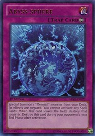 Abyss-sphere (ABYR-EN072) - Abyss Rising 1st Edition