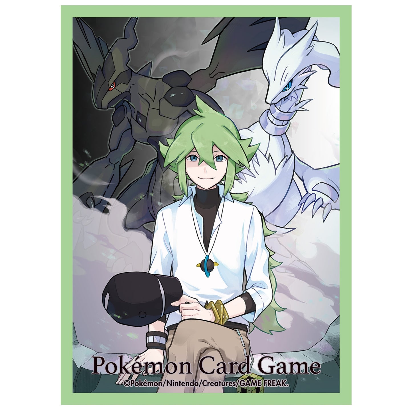 Pokémon Center Japan Official Sleeves: N & Reshiram & Zekrom Sleeves