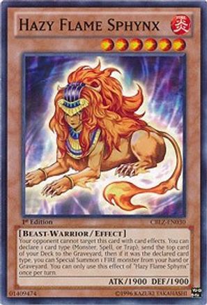Hazy Flame Sphynx (CBLZ-EN030) - Cosmo Blazer 1st Edition
