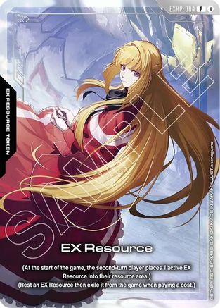 EX Resource (EXRP-004) (Premium Card Collection Gundam Assemble - PC01A) (EXRP-004) - Promotional EX Resource Tokens Holofoil
