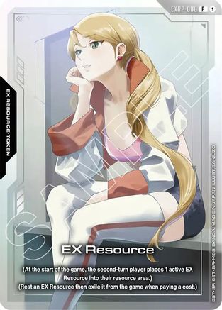 EX Resource (EXRP-006) (Premium Card Collection Gundam Assemble - PC01A) (EXRP-006) - Promotional EX Resource Tokens Holofoil