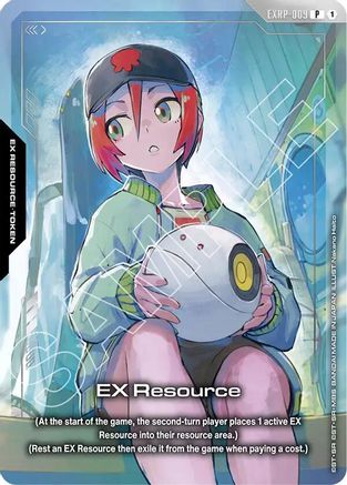 EX Resource (EXRP-009) (Premium Card Collection Gundam Assemble - PC02A) (EXRP-009) - Promotional EX Resource Tokens Holofoil